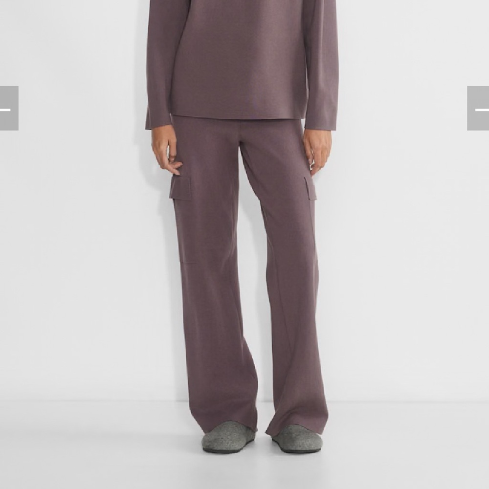 Wilfred Taupe Wide-Leg Pants Atlantis Cargo Pant